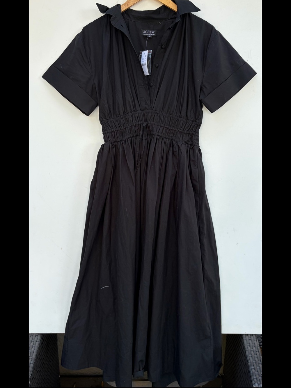 J Crew Elena Midi Shirtdress NWT